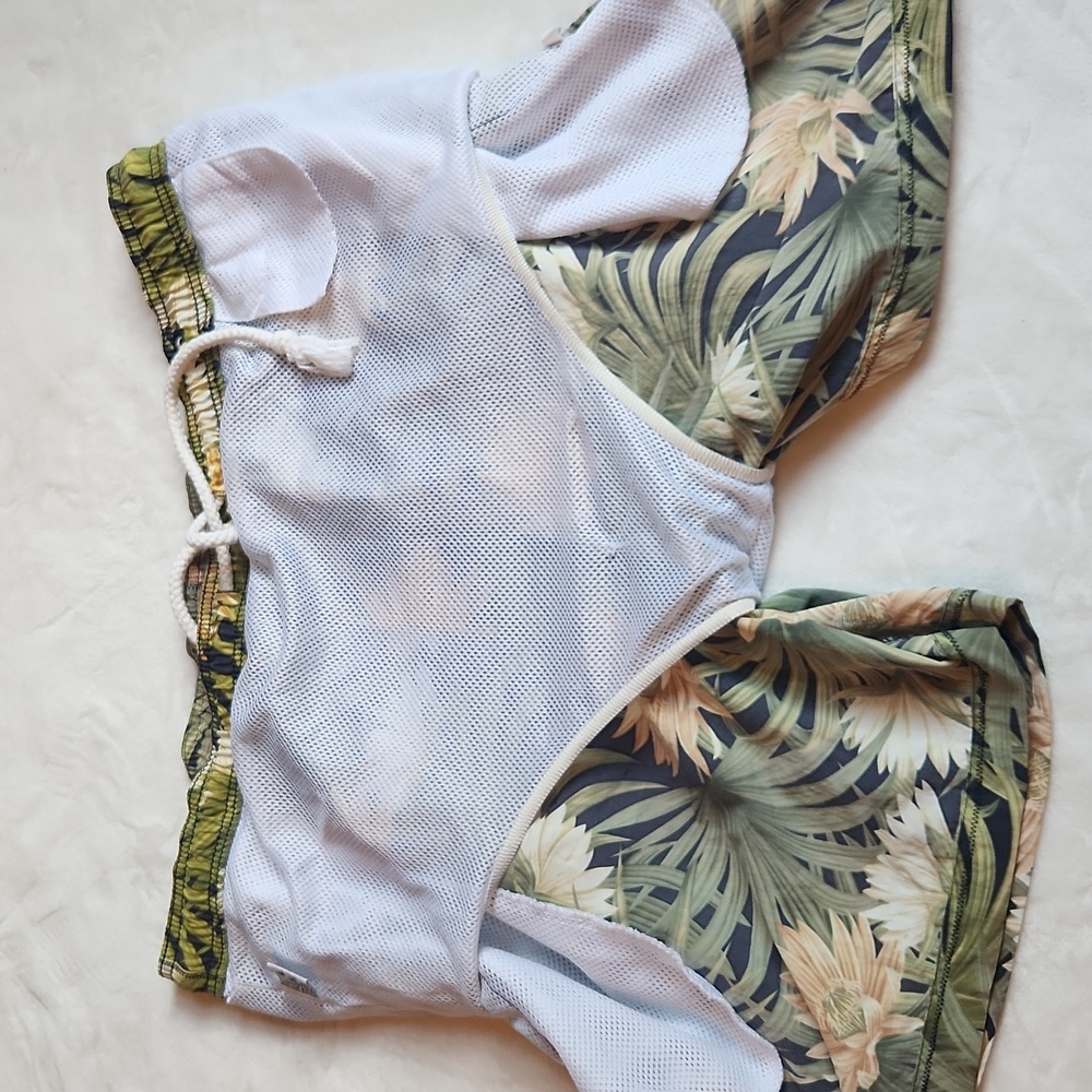 Tommy Bahama Sz L Vintage, Men's Summer, Vacation, Pool, Beach, Swimming Trunks - Picture 8 of 11